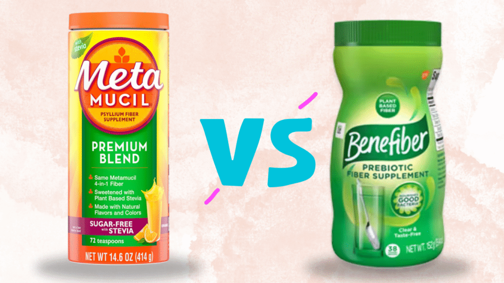 Metamucil vs Benefiber